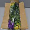 Grunyia 20 Bundles Artificial Flowers Outdoor No Fade UV Resistant Fake Plastic Flowers Faux Plants for Garden Patio Porch Window Box Home Wedding Farmhouse Hanging Dcor (Mix)