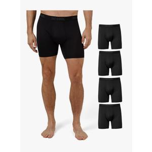 32º DEGREES mens Mens 4-pack Active Mesh Quick Dry Performance Boxer Brief, Large