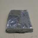 3 Pieces Clear Luggage Cover PVC Suitcase Luggage Protector Waterproof Cover(Gray Border,Regular Style)