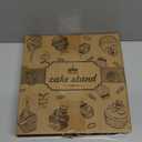 Soleebee 3-Tier Cupcake Stand, Wavy Plastic Tiered Serving Tray, Cup Cake Tower for Birthday Wedding Party Decoration, Cupcake Tier Stand Fruits Desserts Display 2 Pack (Red)