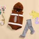 Unisex Toddler Baby Halloween Avocado/Pineapple Costume Cute Velvet Costumes Outfits (Brown), 90