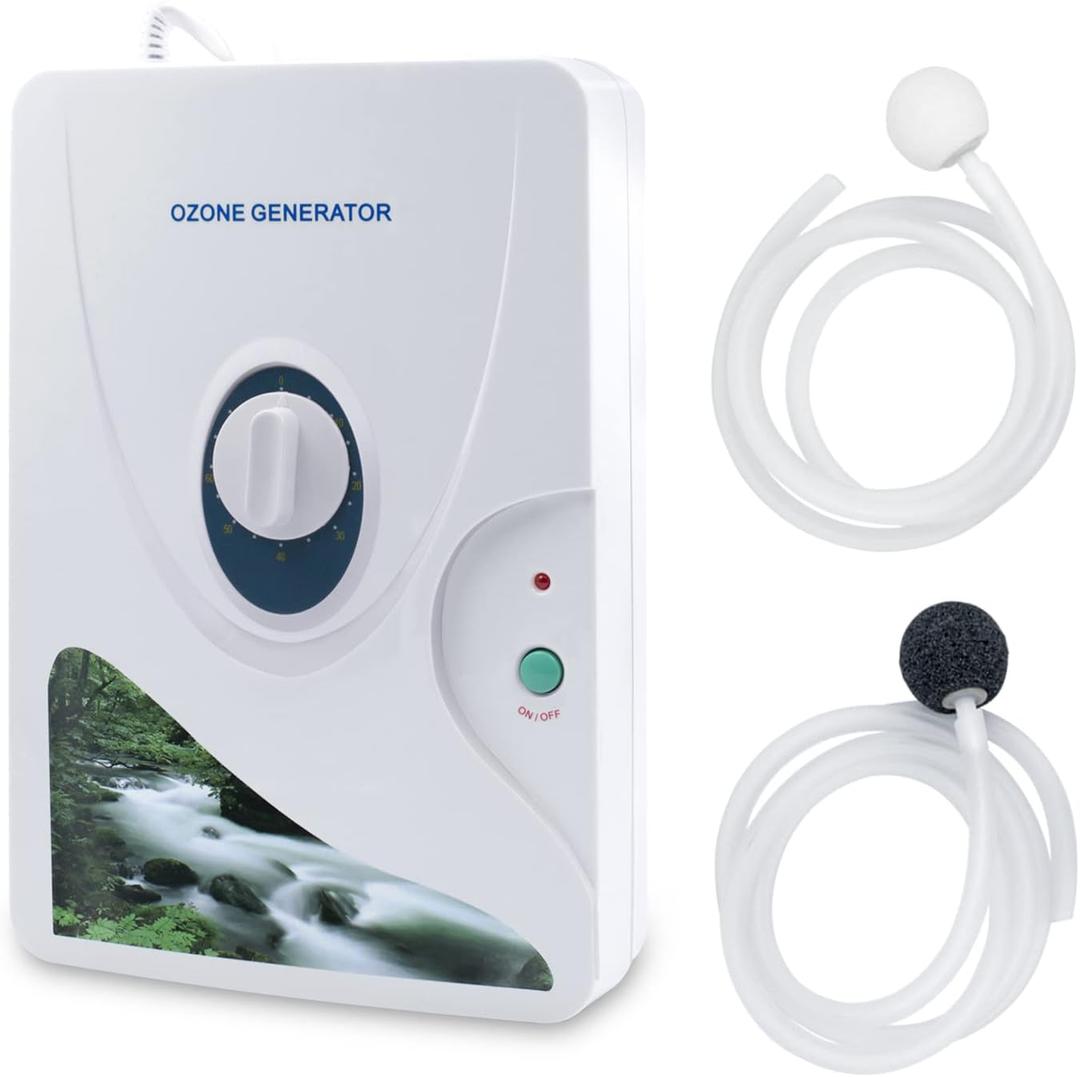 SHD Generator Water Ozonator O3 Machine 600mg/h for Home Air, Water, Fruits, Vegetables Clean