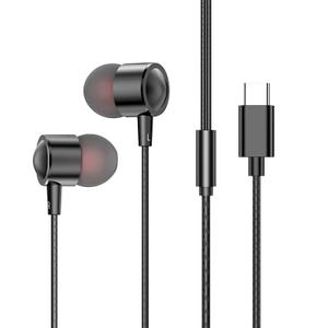 Accessonico Long Wired USB Type C Headphones Earbuds Cord Earphones for TV PC Phones Tablets (10FT 3 Meter) Extra Cable in Ear Audio Output Stereo Headset Noise Cancelling Plug in Jack Ear Buds