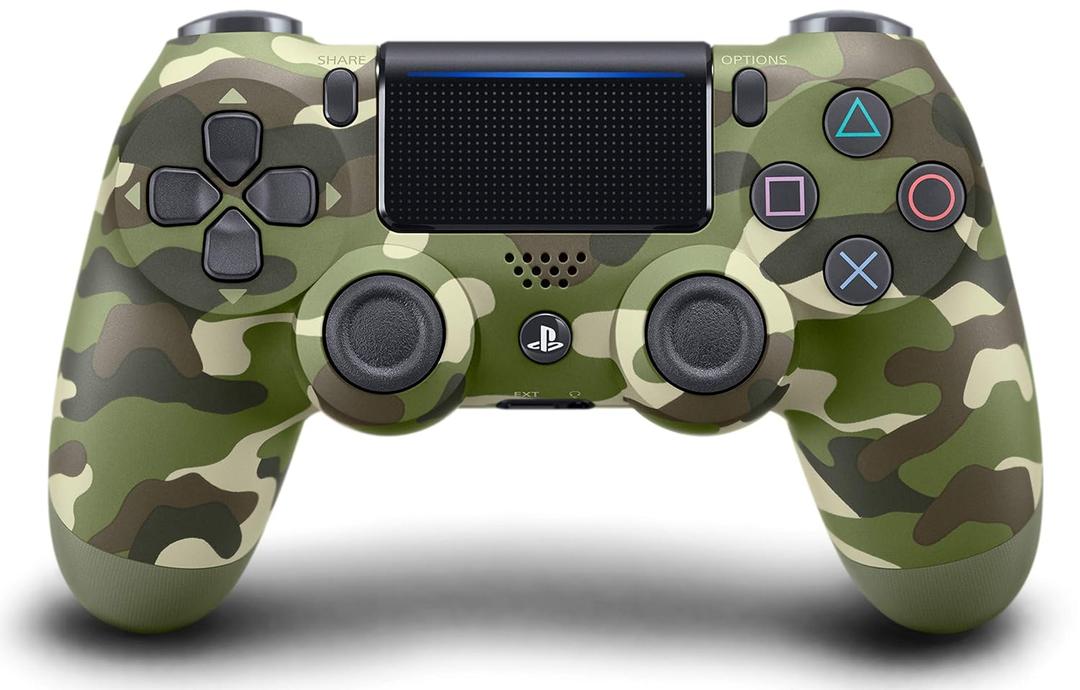 DualShock 4 Wireless Controller for PlayStation 4 - Green Camouflage 