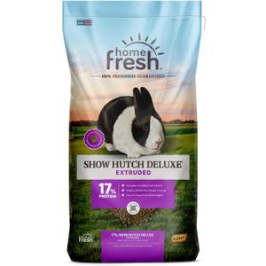 Blue Seal Fresh Show Hutch Deluxe 17 Rabbit Food - Resealable Packaging to Hold in Freshness, Promotes a Healthy Digestive System and Proper Intake - 20 LB Bag