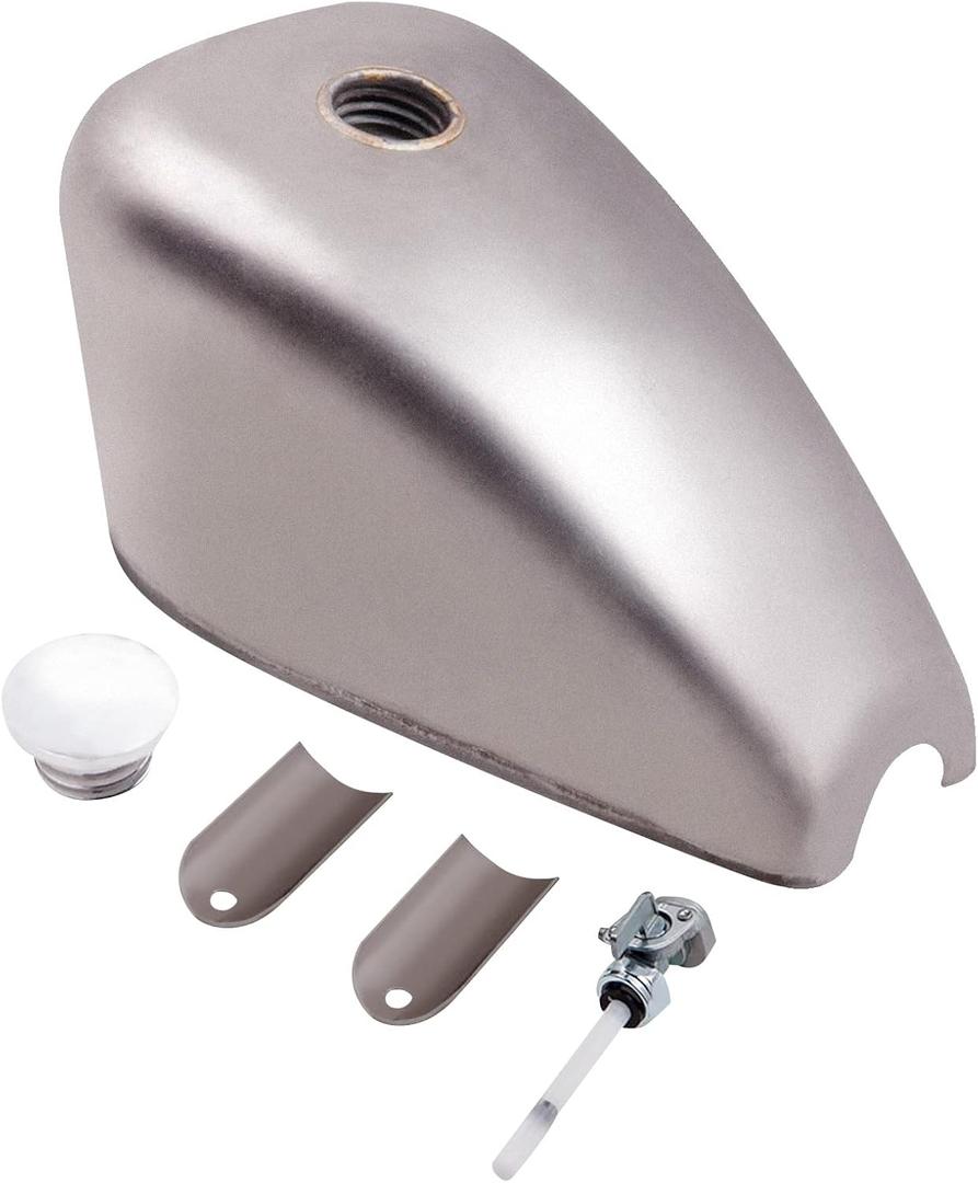 2.4 Gallon Gas Fuel Tank Direct Mount for Harley Sportster Ironhead Bobber 1955-1978