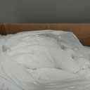 Bedsure Duvet Cover Oversized Queen Size - Soft Double Brushed Bedding Set for Kids & Adults, Zipper Closure, 3 Pieces, Includes 1 Duvet Cover (98"x98") & 2 Pillow Shams, NO Comforter, White