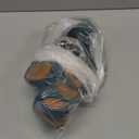 Zara Woman Blue Suede High Heeled Wrap Front Sandals size 38