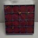 3.15" Burgundy Velvet Christmas Ball Ornaments Set, 16 pcs Flocked Red Xmas Tree Decoration, Large Shatterproof Decorative Hanging Balls for Party Holiday Wreath Garland Home Dcor