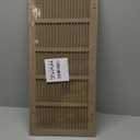 HVAC Premium 26'' x 12'' [Duct Opening] Flat Stamped Steel Return Air Grille - Sidewall and Ceiling - HVAC Vent Duct Cover - Brown [Outer Dimensions: 27.75''w X 13.75''h]