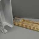 Paper Towel Dispenser Wall Mount, Paper Towel Holder Wall Mounted with Lid, Solid Wood Commercial C-Fold, Z-Fold, Trifold Hand Paper Towel Holder Dispenser Hand Towel Holder for Bathroom Kitchen Decor,1pcs-white