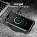 LONTECT for iPhone 16e Case Glitter Sparkly Bling 3 in 1 Shockproof Heavy Duty Hybrid Sturdy High Impact Protective Cover Case for Apple iPhone 16e 6.1 inch 2025,Black