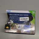 Camco Toilet Waste Bags - Features a Biodegradable Powder & Leak Proof Double Bag Design - Great for Camping, RVing, Hiking, or Boating - 10-Pack