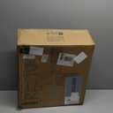 17.7 inches Synthetic Leather turfed Ottomans Cube with Legs, Metal-Framed Square Storage Ottoman Foot Rest Stool Holds 770 LB for Dorm Living Room Bedroom Black UASND63B