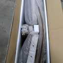 6-Piece Solid Wood Dining Table Set for 6, Modern Breakfast Dinette Extendable Kitchen Table with Chairs for Dining Room, Kitchen, Grey