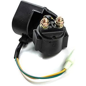 Solenoid Starter Relay for Chinese Made 50cc 70cc 90cc 100cc 110cc 125cc ATV,Dirt Bike,GO-Kart,Pochet Bike,Chopper,Scooter