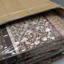 Madison Park Quilt Set Luxurious Jacquard Stripes Design - All Season, Coverlet Bedspread Lightweight Bedding Layer, Shams, Decorative Pillow, King/Cal King(104"x94"), Floral Red 5 Piece