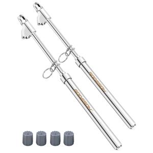 GODESON Heavy Duty Tire Pressure Gauge- 10-150PSI, Accurate Truck Air Gauge for Car, Semi, MotorcyclePortable Tire Pressure Checker with Zinc Alloy Head & Stainless Steel Body Easy to Use(Pack of 2)