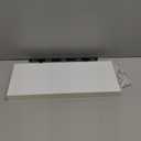 WELLAND Simons Floating Wall Shelf Ledge Shelves, 18-Inch, White
