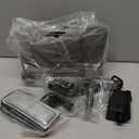 AQQA Quiet 20-30 Gallon Fish Tank Filters - Auto Start Hang on Back Aquarium Filter, 6W/ 8W Adjustable Flow, Deodorization Decontamination Filter System AQ168 (6W 158GPH)