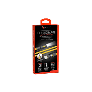 Helix 240w USB-C Flashlight Cable Helix 240w USB-C Flashlight Cable