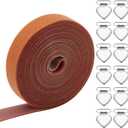 FREEBLOSS 12Pcs Canvas Stretch Clip for Cross Stitch Universal Cross Stitch Side Clip Hand Embroidery Scroll Rod Side Tension Clip Needlepoint Stretcher Bars Tension Clip for Needlework Supplies