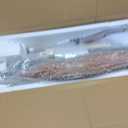 SAILINGSTORY Wooden Sailboat Decor Ship Model Yacht Columbia Replica Medium, 37"
