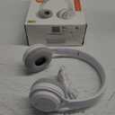  Headphone Wireless Head Mount Headphone TF Card Rechargeable Headset with Mic, White