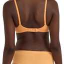 Organic Basics Women's Core Wireless Plunge Bra (Orange, L)