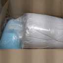 Dual Layer 4 Inch Memory Foam Mattress Topper Full Size - 2 Inch Cooling Gel Memory Foam Plus 2 Inch Pillow Top Thick Mattress Pad - Pressure-Relieving Comfort (White (Medium Support))