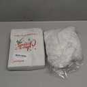 Sattiyrch Faux Fur Christmas Tree Skirt,White Xmas Decorations for 5ft Christmas Tree (White, 30in)