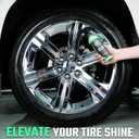 ExoForma Wet Tire Dressing Spray - Extremely High Shine Tire Dressing for That Wet Look - No Sling, Non-Greasy Silicone Formula with UV Protection - Easy to Apply, Minimal Cure Time - 16 fl oz