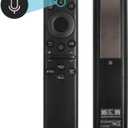 BN59-01385A Solar Voice Remote Replacement for Samsung Frame TV Remote with Bluetooth Rechargeable Solar Cell, Compatible with Samsung TVs 2021-2023 Frame Serif Crystal UHD Neo QLED OLED TVs, Black