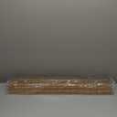 LazBlinds No Tools No Drill Cordless Bamboo Roman Shades, Light Filtering Window Treatment, Roll Up Bamboo Blinds for Windows 31'' W x 64'' H, Brown