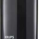 KRUPS Precision Electric Coffee Grinders: 3 oz Capacity, 200W Motor, Stainless Steel Blades for Uniform Grinding of Coffee Beans, Herbs, Nuts, and Spice Grinder (Black) (3 oz / 85 g)