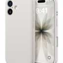 AOTESIER Compatible with iPhone 17 Case, Silicone Upgrade [Full Camera Protection][Integrated Camera Control Button] Shockproof Protective 17 Phone Case with Anti-Scratch Lining, Stone