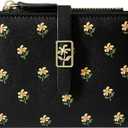 YINHEXI Women's Wallet, Faux Leather, Water Resistant, Black, Unisex