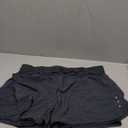 Ksmien Women's 2 in 1 Running Shorts - Lightweight Athletic Workout Gym Yoga Shorts Liner with Phone Pockets Size 2XL