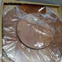 21" Lazy Susan Turntable, Wooden Organizer for Dining Table, Pantry, Kitchen, Countertop, Cupboard,Home Decor, Walnut