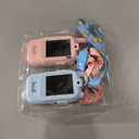 Video walkie-Talkie, 2 Sets of Rechargeable walkie-talkies, Voice Converter, 1000 feet Communication Range, Indoor Entertainment, Camping, Traveling, Birthday Gift (Blue/Pink)