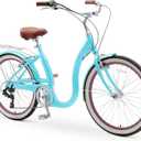 sixthreezero sixthreezero Easy Boarding Women's 7-Speed Bicycle, Teal