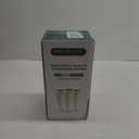 FOCUSLINE 50 Pack Plastic Champagne Flutes, 4.5 Oz Gold Rim Disposable Champagne Glasses for Wine, Cocktails, Mimosas, Disposable Clear Toasting Glasses, Perfect for Parties and Any Celebrations