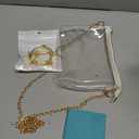 BS-VOG Clear Purse for Women - Stadium Approved Small Crossbody Bag with Zipper, Clear Stadium Bag for Concerts, Sports
