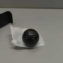 Carbon Fiber Shift Knob Gear,Universal Carbon Fiber Style Round Ball Shift Knob with 3 Adapter,Fit for Manual Car (Black)
