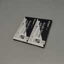 2 x EBOT Acrylic Paint Pen White Black, 6 Pack Black Paint Markers for Rock Wood Fabric Plastic Leather Glass Stone Metal Canvas,Water-Based Acrylic Paint Sets