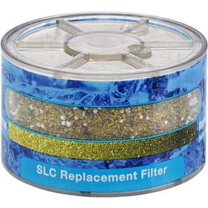 Sprite Showers SLC-R Slim-Line Shower Filter Replacement Cartridge, 1 Count (Pack of 1), Blue