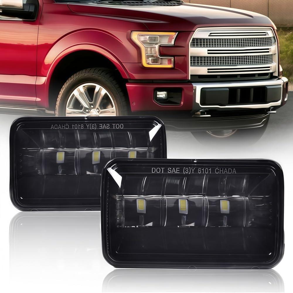 G-PLUS LED Fog Lights Compatible with Ford F150 2015-2020,Fit Ford F250 F350 Super Duty 2017-2018 Front Bumper Fog Lamps Driver and Passenger Side FL3Z15200B FL3Z15201B FO2593235 FO2592235