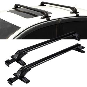 43" Roof Rack Cross Bars Crossbars Luggage Cargo Carrier with Lock Fit for Wagon Car Vehicles SUVs Without Roof Side Rails 165 LBS Capacity