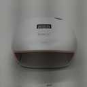 SUNUV LED UV Nail Light, 48W UV Lamp for Gel Nails Polish with 4 Timer Settings, LCD Display Removable Base, SUN4S Pink