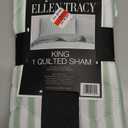Ellen Tracy King 1 Quilted Sham 20x36 100%Polyester